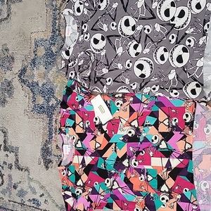 Disney LuLaRoe Nightmare before Christmas Gracie lot